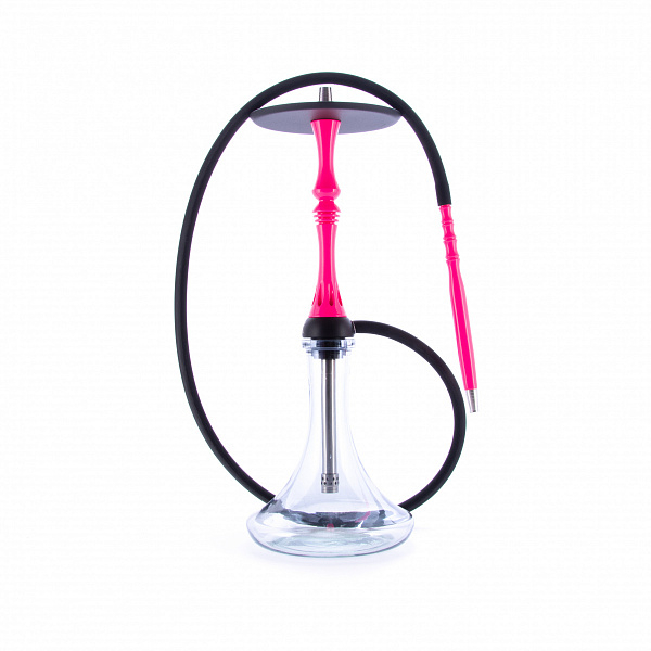 Кальян Alpha Hookah Kappa Rose Fluor (Розовый, 56 см) в Сочи