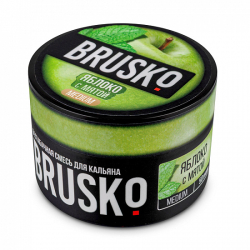 Смесь Brusko Medium Яблоко с мятой 50 грамм