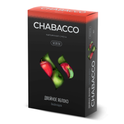 Смесь Chabacco Medium DOUBLE APPLE (ДВОЙНОЕ ЯБЛОКО) 50 гр