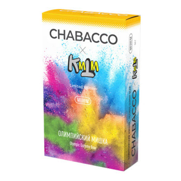 Смесь Chabacco Medium OLYMPIC GUMMY BEAR (ОЛИМПИЙСКИЙ МИШКА) 50 гр в Сочи
