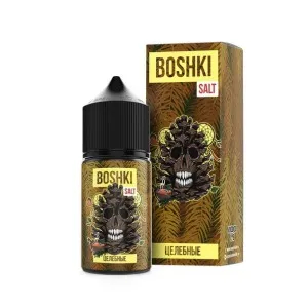 Жидкость BOSHKI Salt Целебные (Мёд трава чай хвоя) (30 мл, 20 мг/мл) в Сочи