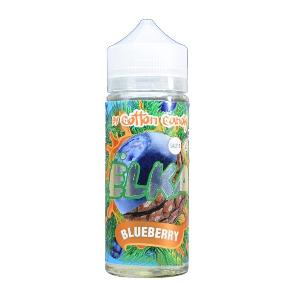 Жидкость Cotton Candy ЁLKA BLUEBERRY (Хвоя С Мятой И Черникой) (120 мл, 0 мг/мл) в Сочи