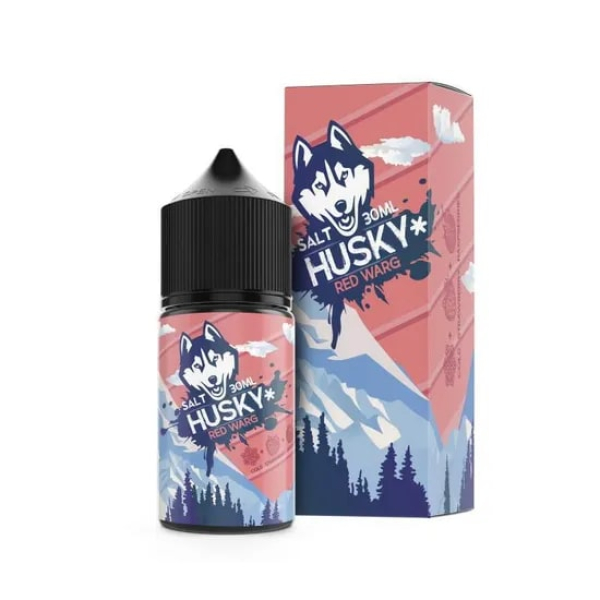 Жидкость Husky salt Malaysian series Red warg (Холодок малина клубника) (30 мл, 20 мг/мл) в Сочи