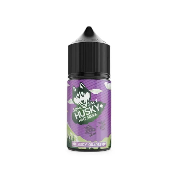 Жидкость Husky salt Mint series Juicy Grapes (Виноград холодок) (30 мл, 20 мг/мл) в Сочи