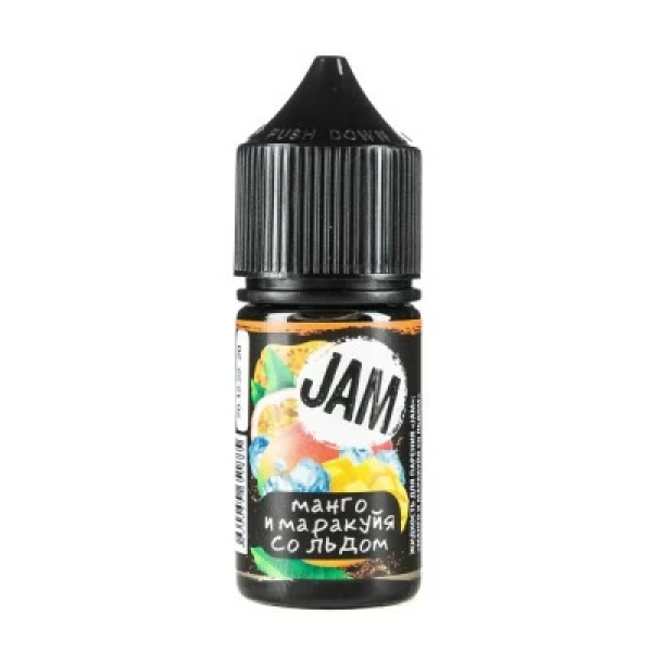 Жидкость Jam Suprime Salt Манго и Маракуйя со Льдом (30 мл, 50 мг/мл) в Сочи