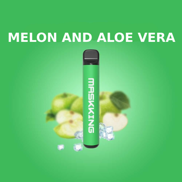 Одноразовая электронная сигарета Maskking High Pro Melon And Aloe Vera (Дыня Алоэ Вера) 1000 затяжек в Сочи