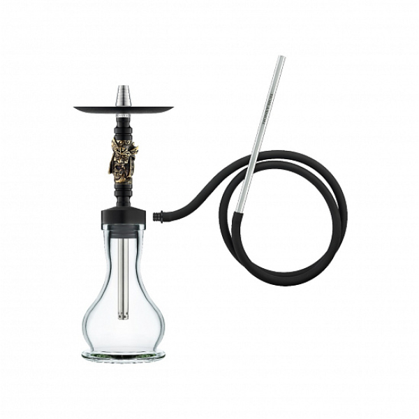Кальян Honey Sigh Mini Dark Exclusive Samurai Серебристый (38 см) в Сочи