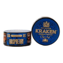 Табак Kraken Medium Seco Raspberry (Малина) 30 гр