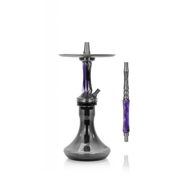 Кальян Ocean Hookah Kaif Small 2 (черный,фиолетовый, 53 см) в Сочи
