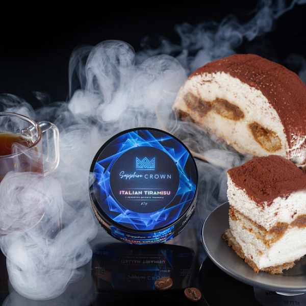 Табак Sapphire Crown Italian Tiramisu (Словочный крем бисквит) 25 гр в Сочи
