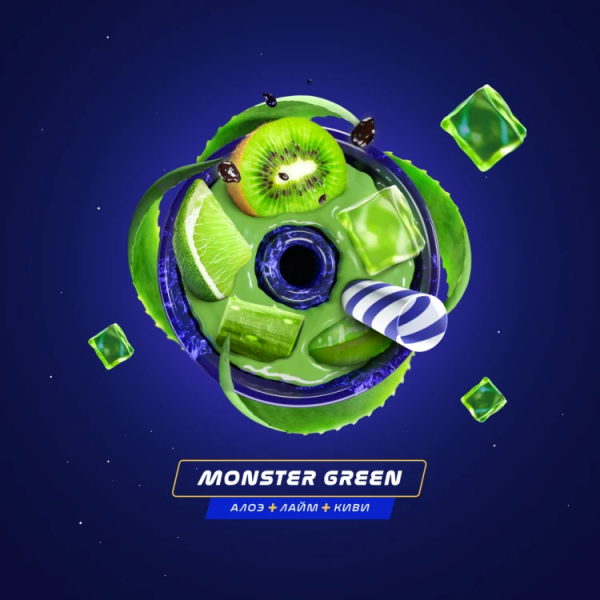 Паста Space Smoke LIGHT Mix Monster  Green (Зеленый Монстр) 30 гр в Сочи