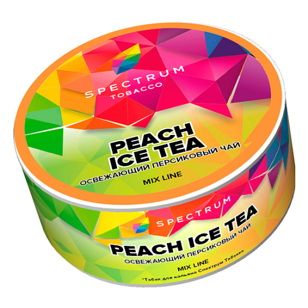 Табак Spectrum Mix Line Peach ice tea (Освежающий персиковый чай) 25 гр в Сочи