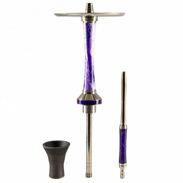 Кальян Tortuga Рейнджер PRO (Белый,Фиолетовый, 50 см) в Сочи