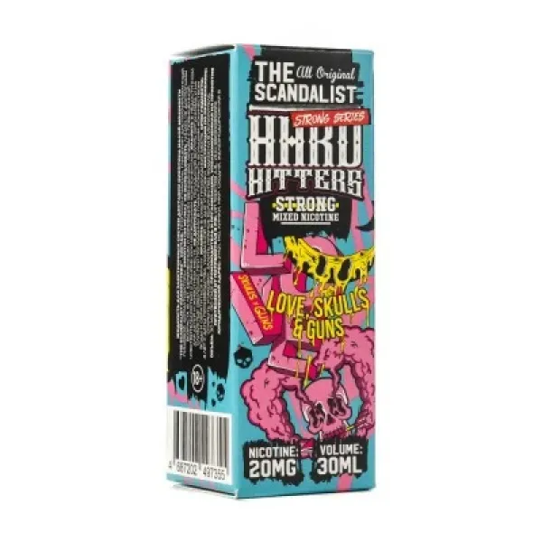 Жидкость The Scandalist Strong Love Skulls Guns 30 мл в Сочи