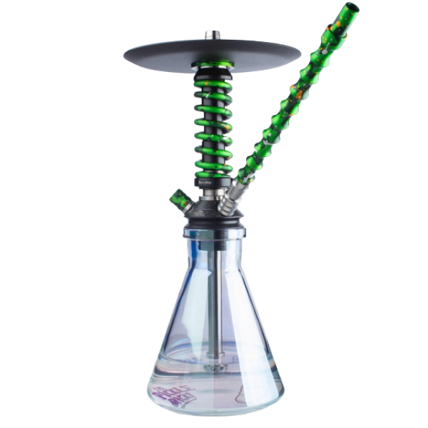 Кальян Mamay Customs Coilovers Micro Rick And Morty (Зелёный, 30 см) в Сочи