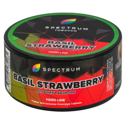 Табак Spectrum Hard Basil Strawberry  25 грамм