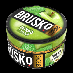 Смесь Brusko Strong яблоко с мятой  250 гр