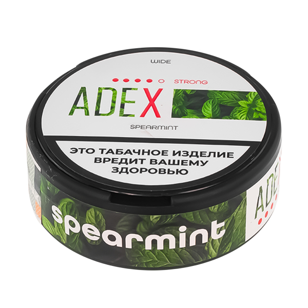 Жевательный табак Adex Strong Spearmint 9 грамм в Сочи