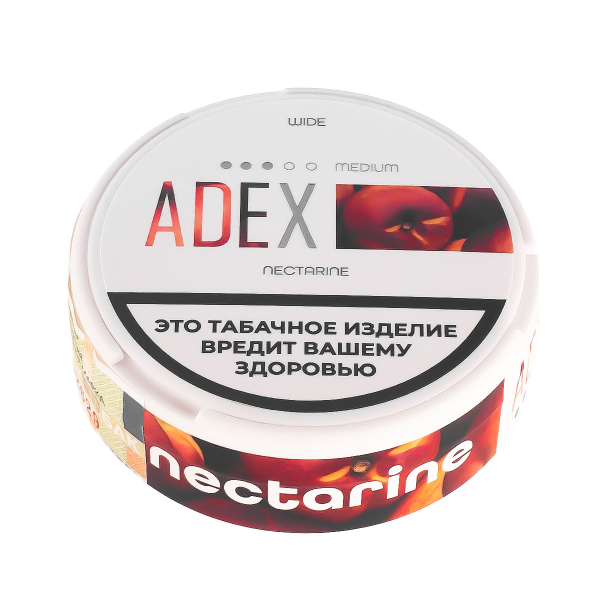 Жевательный табак Adex Medium Nectarine 9 грамм в Сочи