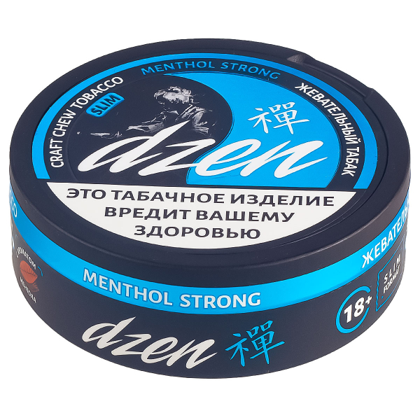 Жевательный табак Dzen Strong Slim Menthol 9 грамм в Сочи