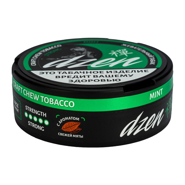 Жевательный табак Dzen Strong Mint 9 грамм в Сочи