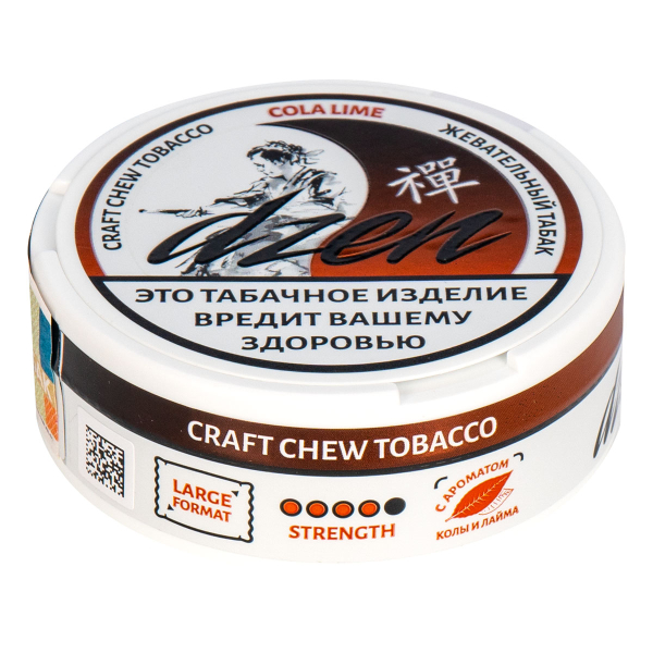 Жевательный табак Dzen Cola Lime 9 грамм в Сочи