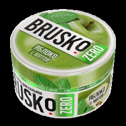 Смесь Brusko Яблоко С Мятой (Zero)  250 гр