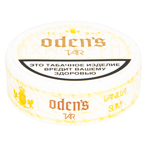 Жевательный табак Odens Tar Vanilla в Сочи