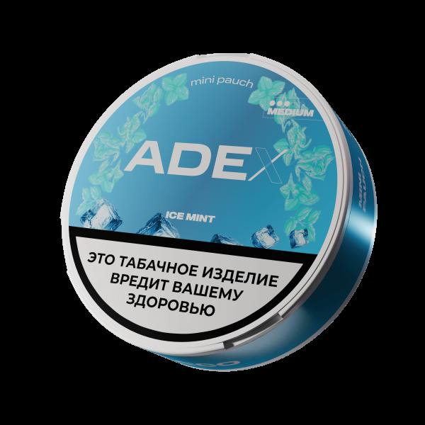 Жевательный табак ADEX Medium Mini Ice Mint 9 грамм в Сочи