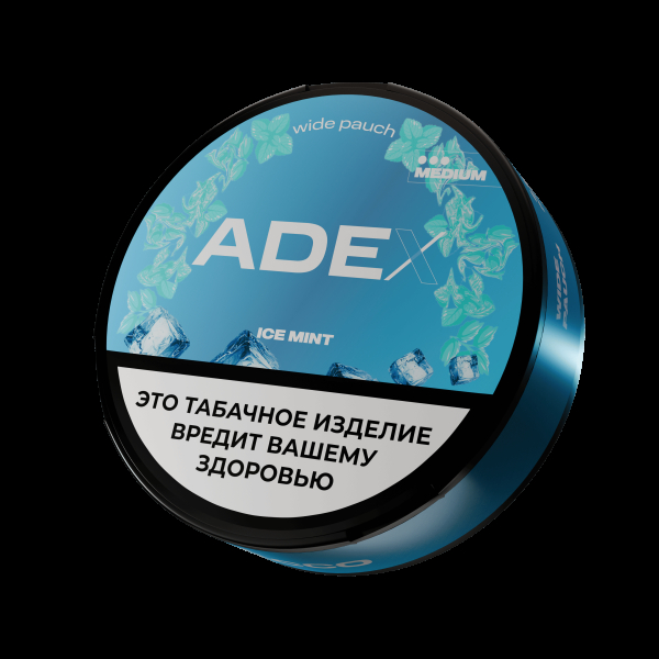 Жевательный табак ADEX Medium Wide Ice Mint 9 грамм в Сочи