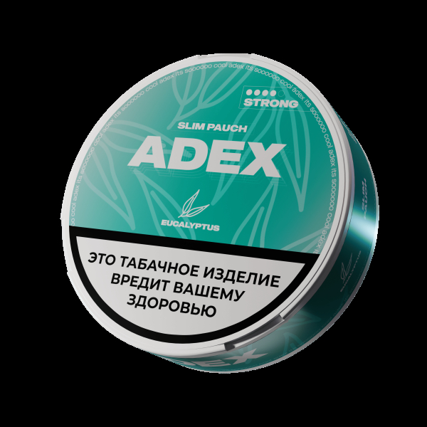 Жевательный табак ADEX Strong Slim Eucaliptus 9 грамм в Сочи