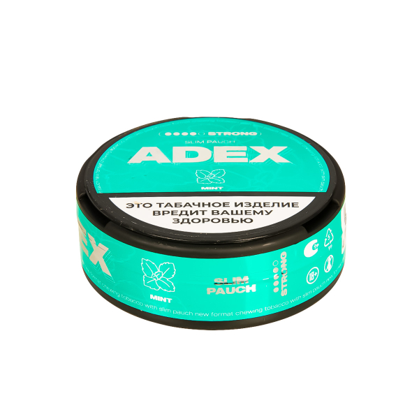 Жевательный табак ADEX Strong Slim Mint 9 грамм в Сочи