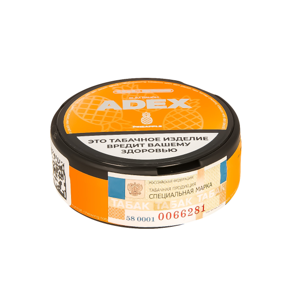 Жевательный табак ADEX Strong Slim Pineapple 9 грамм в Сочи