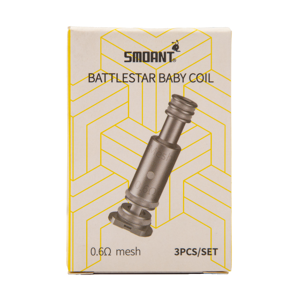 Испаритель Smoant Battlestar Baby 0.6 Ом 3 шт. в Сочи