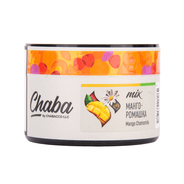 Бестабачная смесь Chaba Mix Mango Chamomile Nicotine Free 50 грамм в Сочи