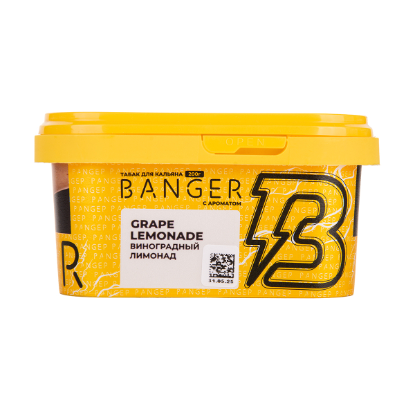 Табак Banger Grape Lemonade 200 грамм в Сочи