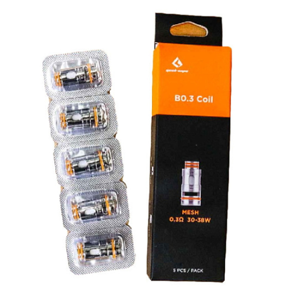 Испаритель Geekvape B0.3 Coil 03 Ohm Для Aegis Boosthero 5 Шт. в Сочи