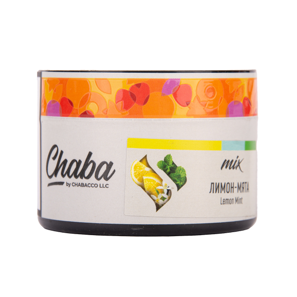 Бестабачная смесь Chaba Mix Lemon Mint Nicotine Free 40 грамм в Сочи