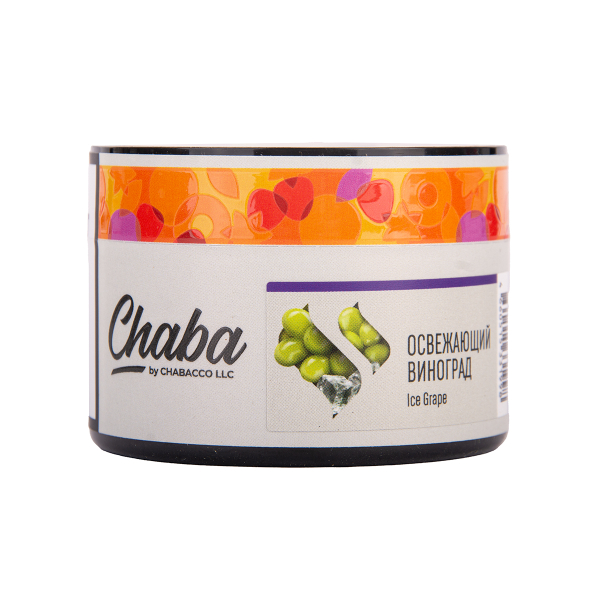 Бестабачная смесь Chaba Ice Grape Nicotine Free 40 грамм в Сочи