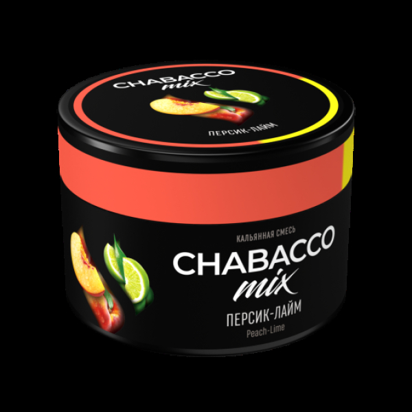 Бестабачная смесь Chabacco Mix Medium Peach Lime 40 грамм в Сочи