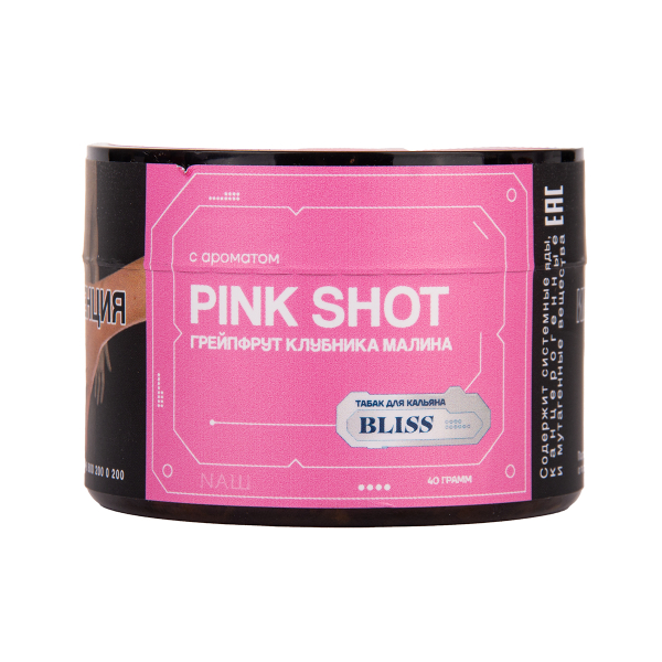 Табак BLISS Pink Shot 40 грамм в Сочи