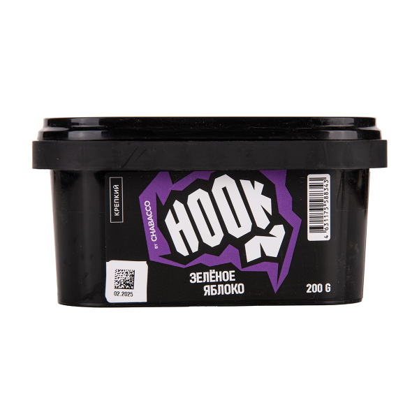 Табак Hook Зелёное Яблоко 200 грамм в Сочи