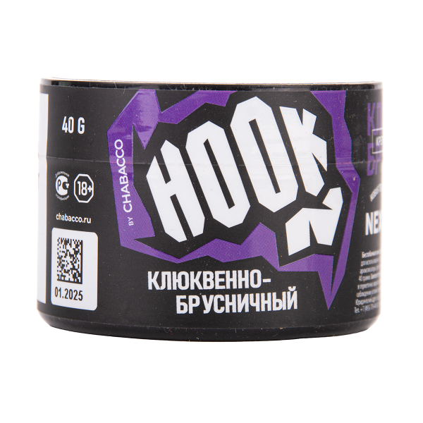 Табак Hook Клюквенно Брусничный 40 грамм в Сочи