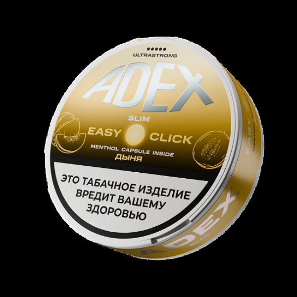 Жевательный табак Adex Click Slim  Дыня Ментол 9 грамм в Сочи