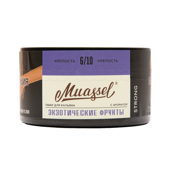 Табак Muassel Strong  Экзотические Фрукты 200 грамм в Сочи