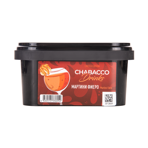 Бестабачная смесь Chabacco Medium Le Martini Fiero 200 грамм в Сочи