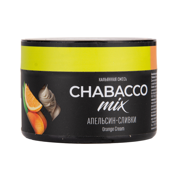 Бестабачная смесь Chabacco Mix Medium Orange Cream 40 грамм в Сочи