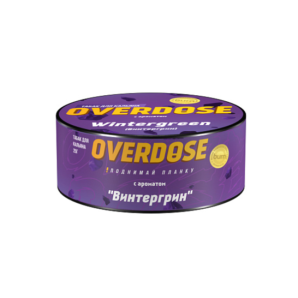 Табак Overdose Wintergreen 25 грамм в Сочи