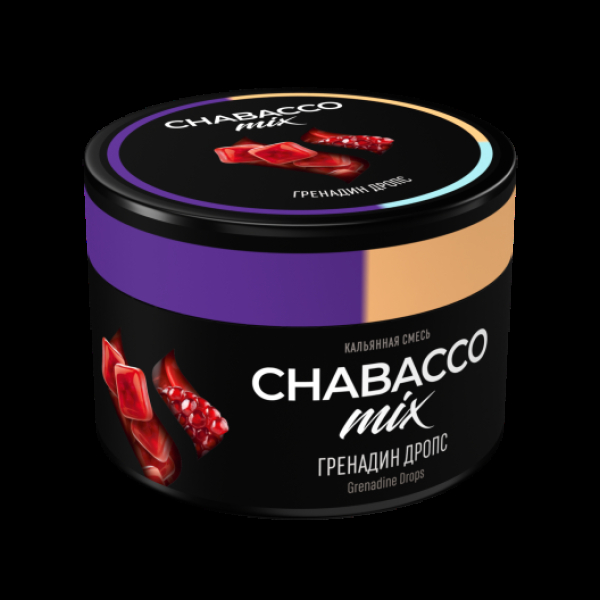 Смесь Chabacco Mix Grenadine Drops Гренадин Дропс  Medium 40 грамм в Сочи