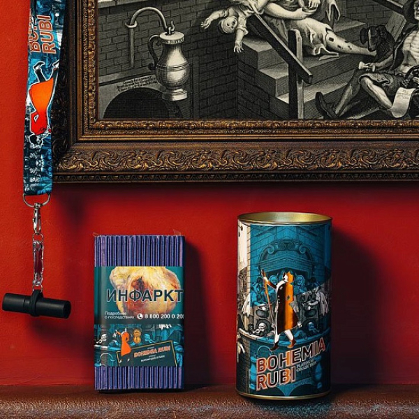 Табак Satyr Bohemia Rubi 100 грамм в Сочи